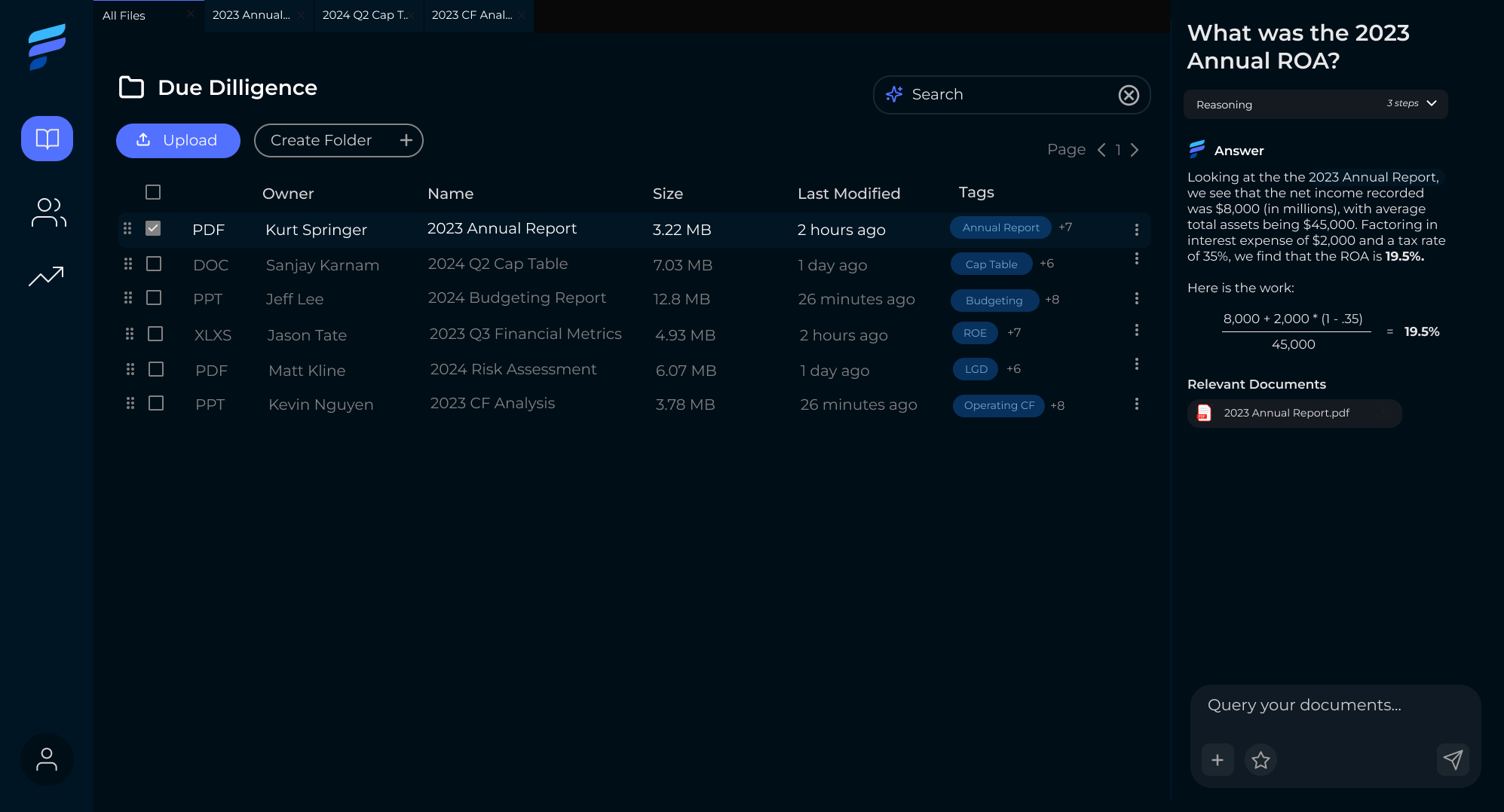 Demo screenshot